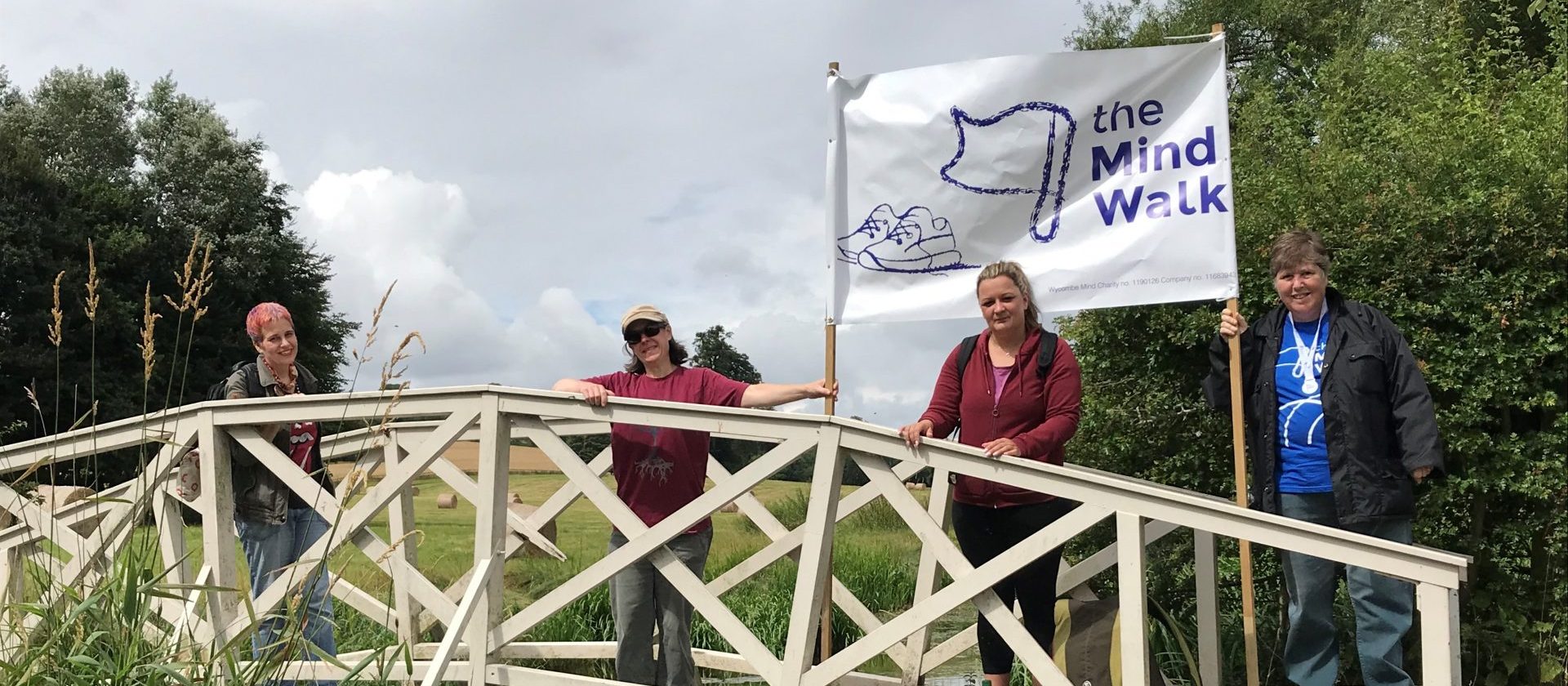 Walking the River Wye again to raise funds for mental health.